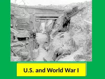 U.S. and World War I Causes of WWI – MANIA!