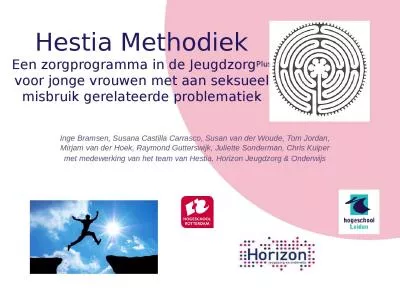 Hestia Methodiek E en zorgprogramma in de Jeugdzorg