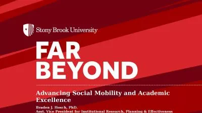 Advancing Social Mobility and Academic