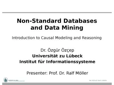 Non-Standard Databases and