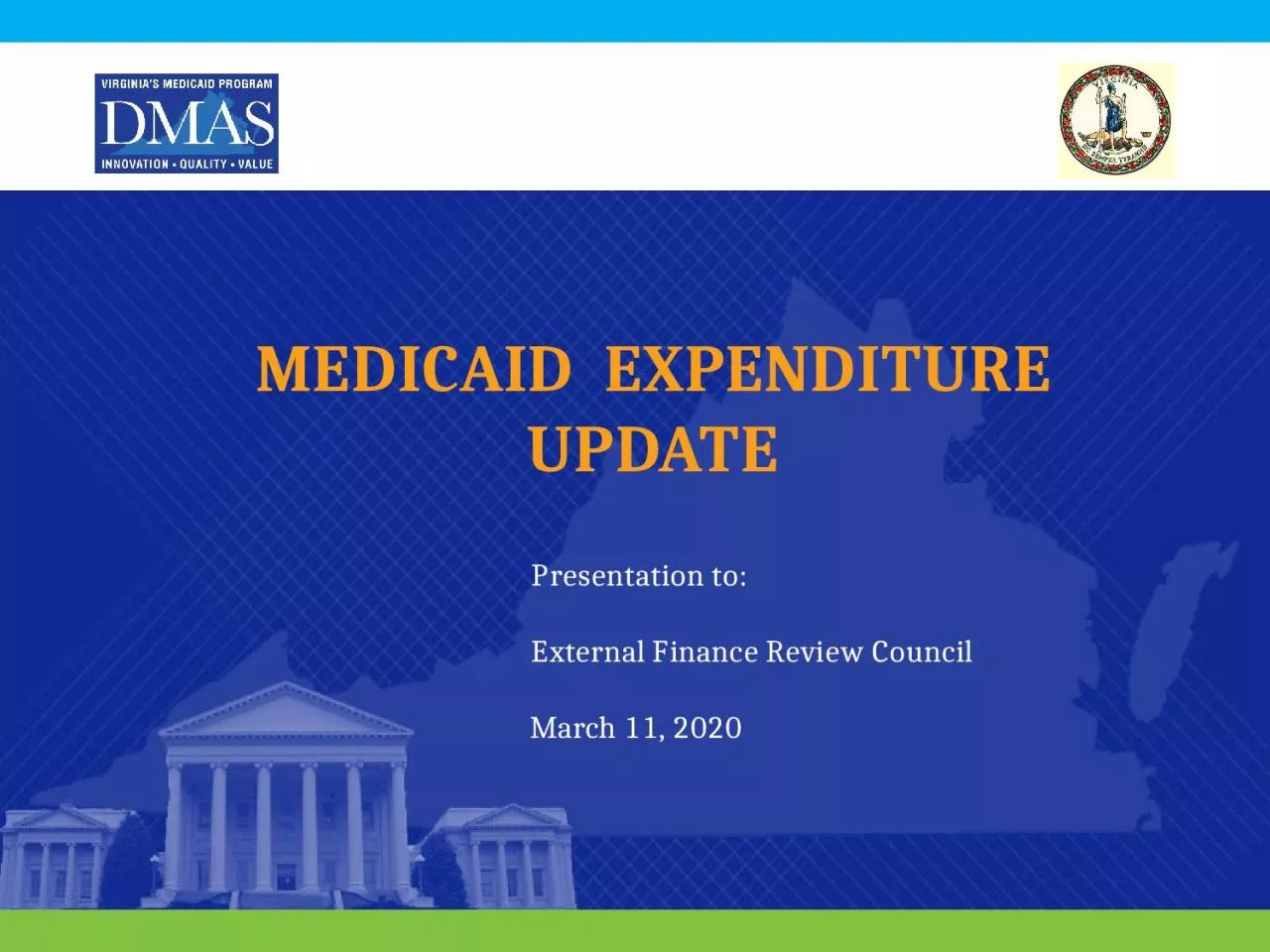 PPT-Medicaid Expenditure update