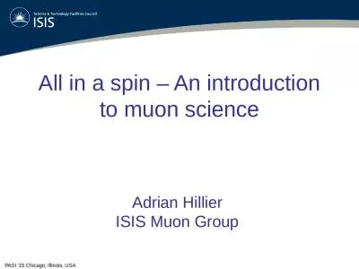 All in a spin – An  introduction to