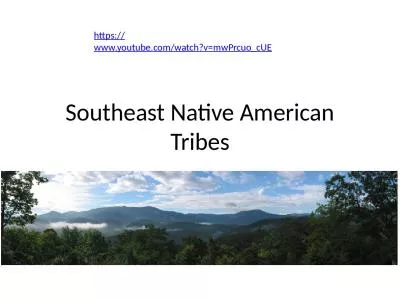 Southeast Native American Tribes