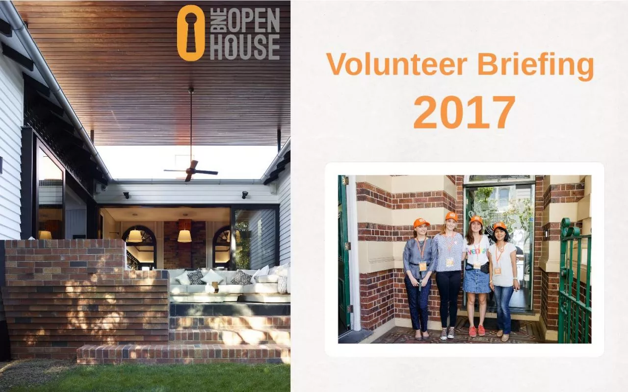 PPT-Volunteer Briefing 2017