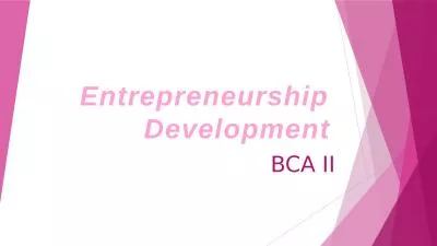 Entrepreneurship Development