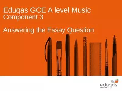 Eduqas  GCE A level Music