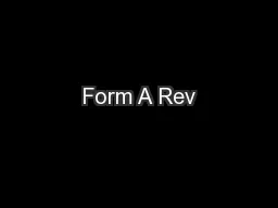 Form A Rev