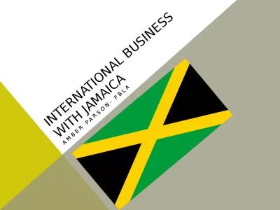 International business with Jamaica