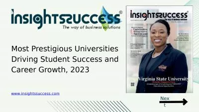 Most Prestigious Universities Driving Student Success and Career Growth, 2023