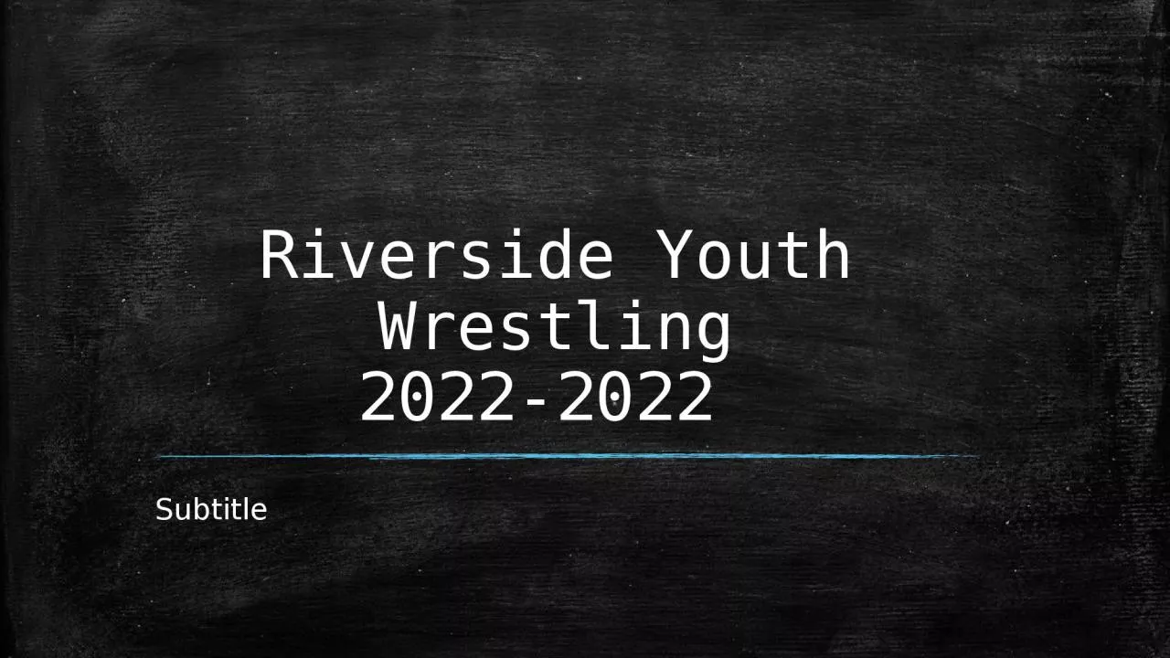 Riverside Youth Wrestling