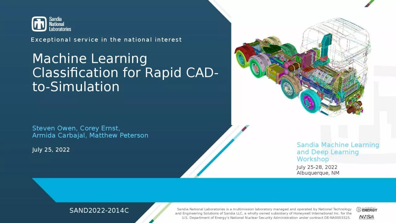 PPT-Machine Learning Classification for Rapid CAD-to-Simulation