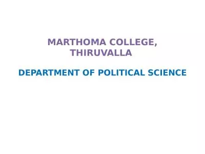 MARTHOMA COLLEGE, THIRUVALLA