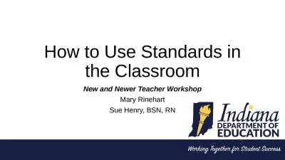 How to Use Standards in the Classroom