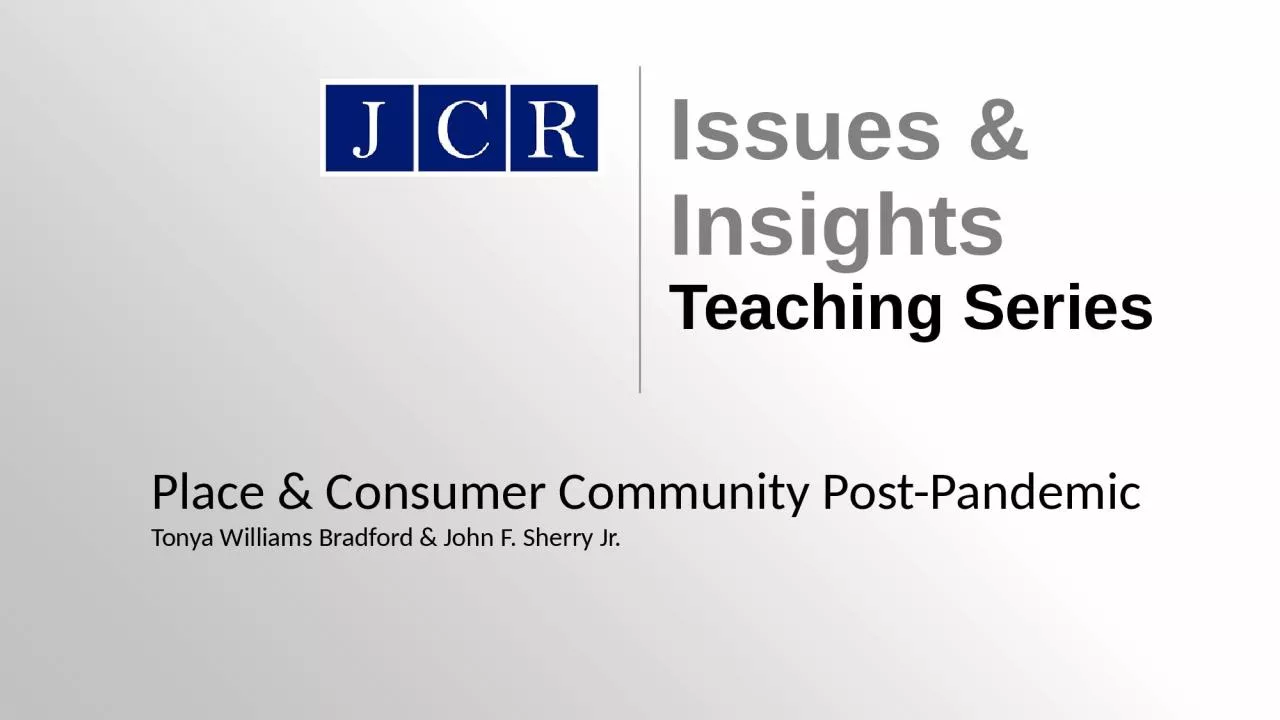 PPT-Issues & Insights Teaching Series