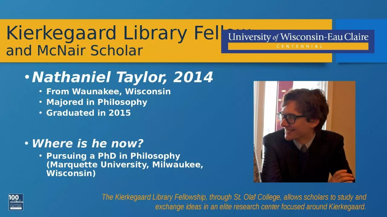 PPT-Kierkegaard Library Fellow