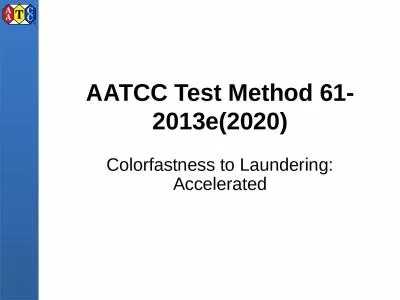 AATCC Test Method 61-2013e(2020)