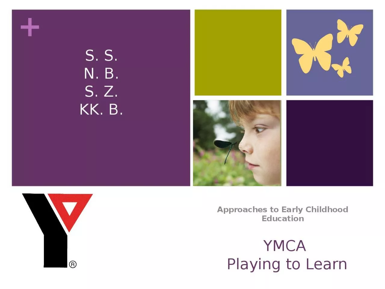 PPT-YMCA Playing to Learn