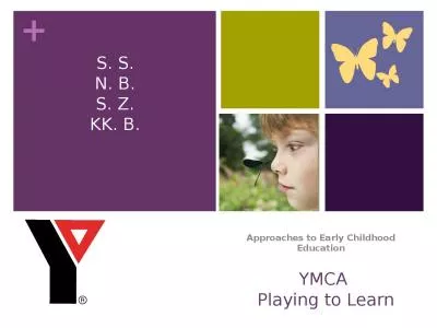 YMCA   Playing  to Learn