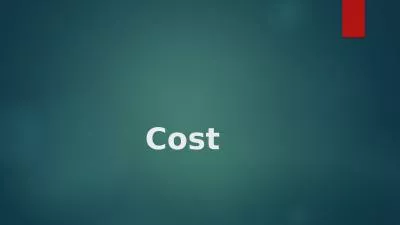 Cost Cost: A cost is an expenditure incurred by a firm to produce goods and services for
