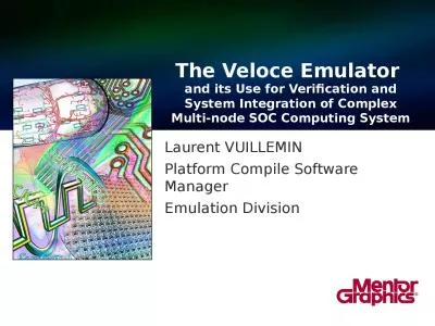 Laurent VUILLEMIN Platform Compile Software Manager