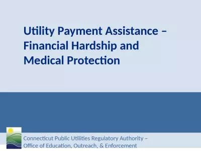 Utility Payment Assistance –