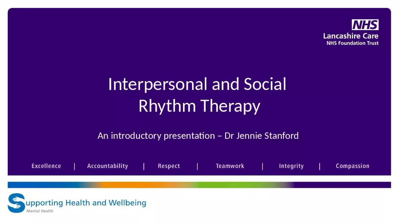 PPT-Interpersonal and Social