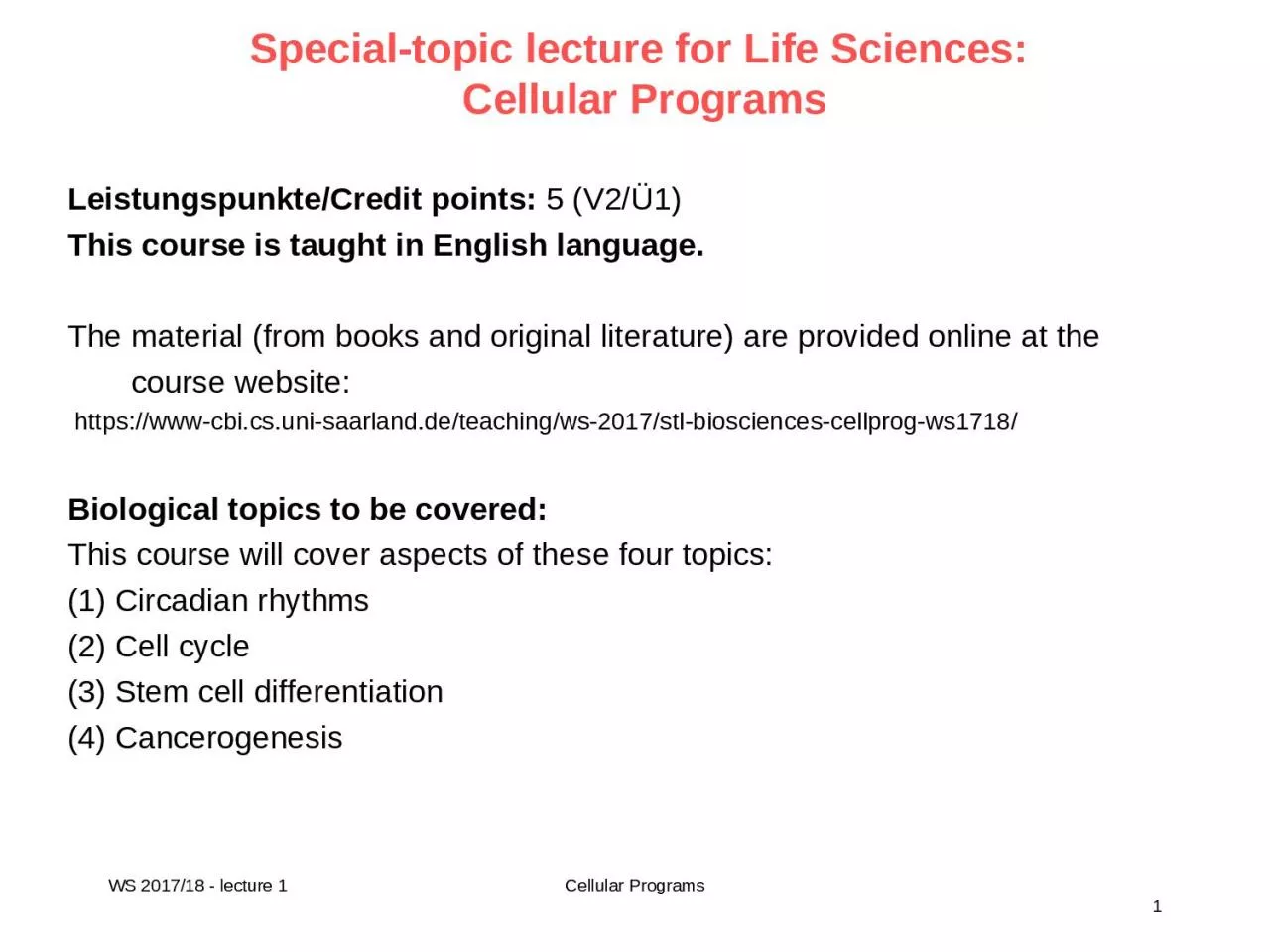 PPT-Special-topic l ecture