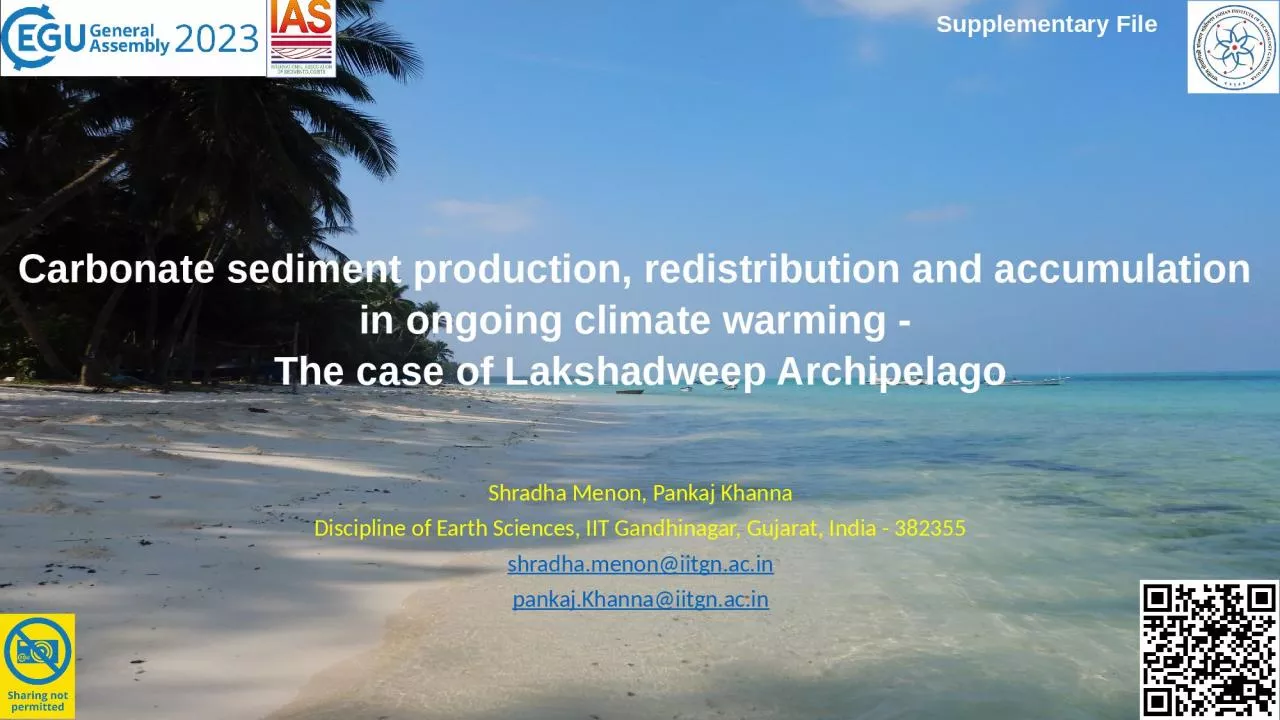 PPT-Carbonate sediment production, redistribution and accumulation