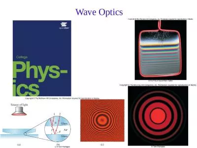 PHY 2054: Chapter 27: Interference (OpenStax)