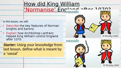 How did King William ‘