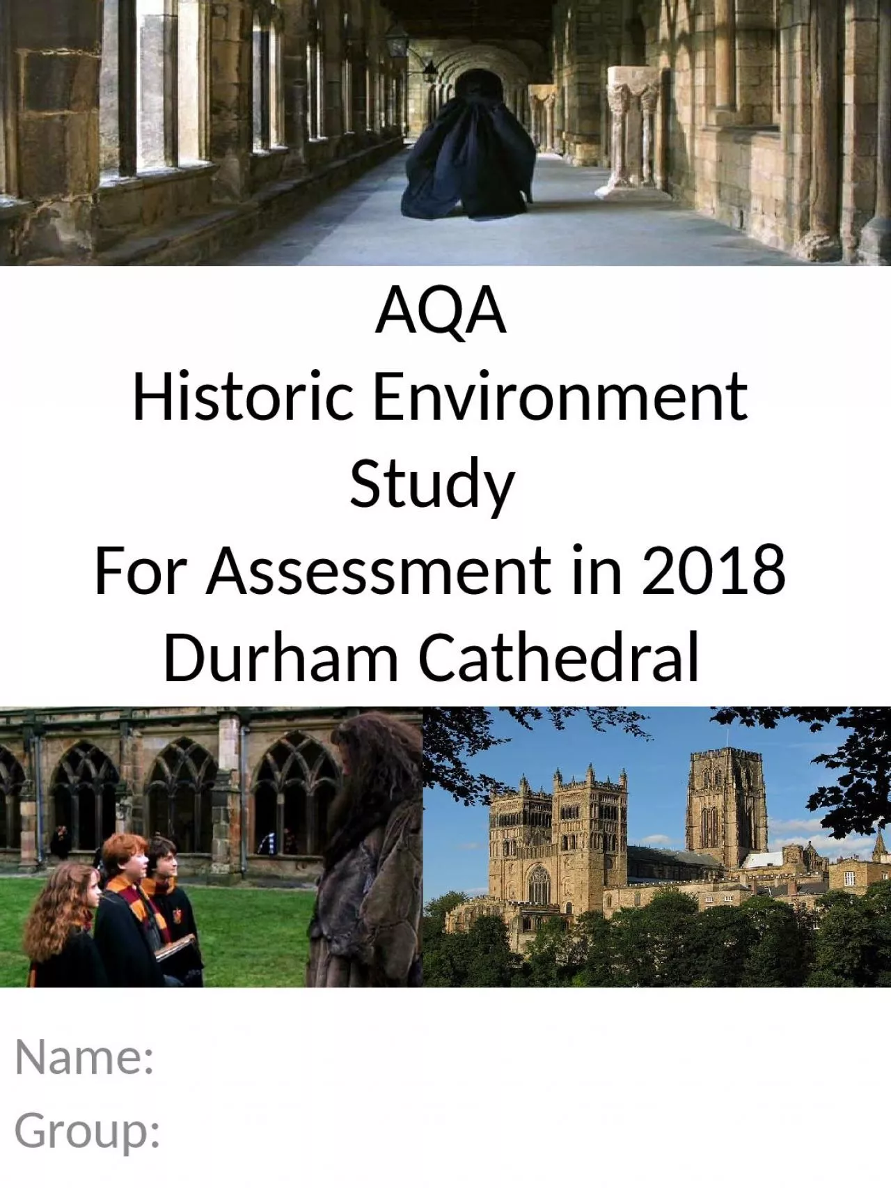 PPT-AQA Historic Environment Study