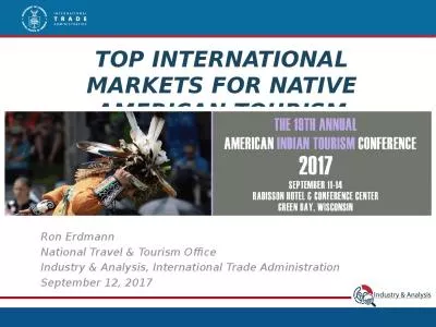 Top International Markets for Native American Tourism