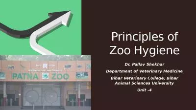 Principles of Zoo Hygiene