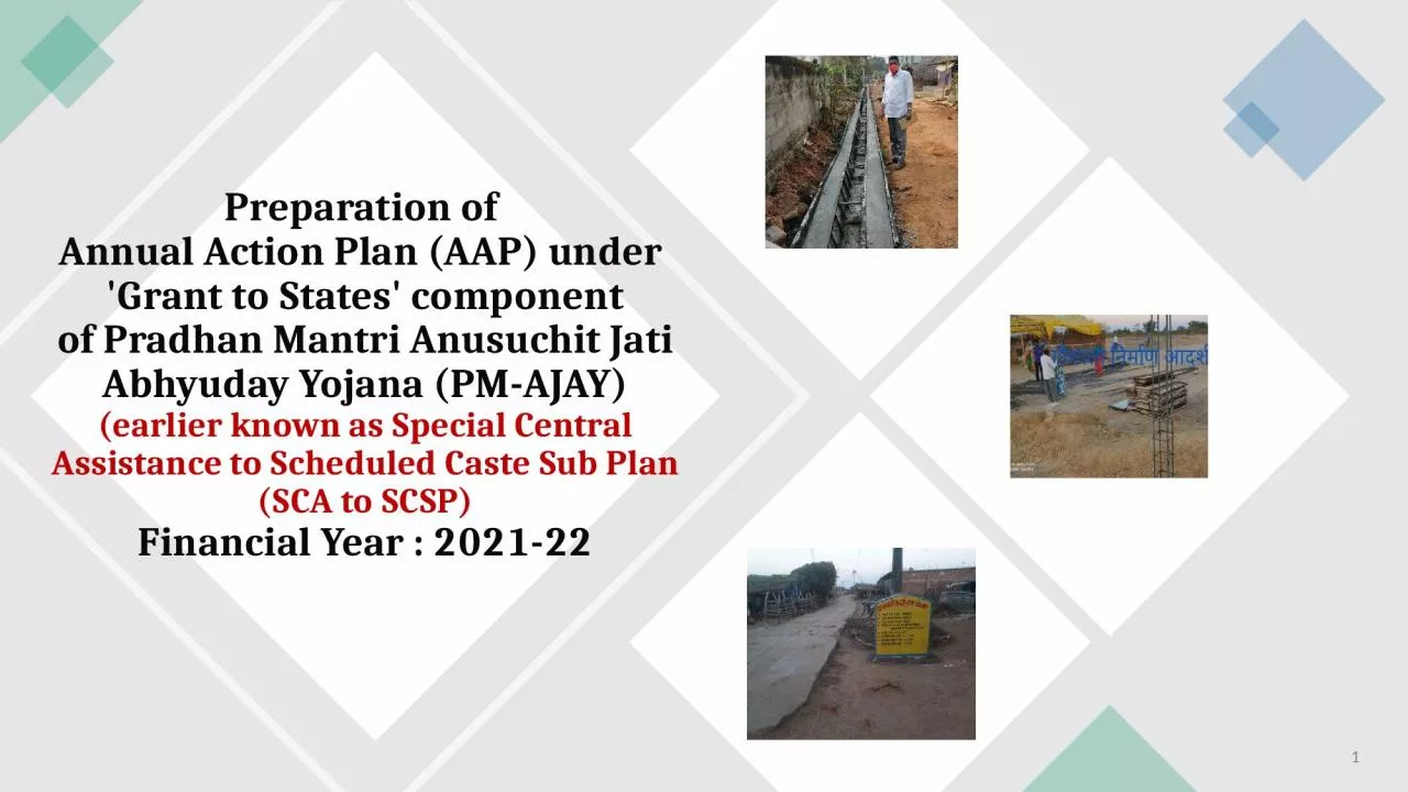 Preparation of  Annual Action Plan (AAP) under 