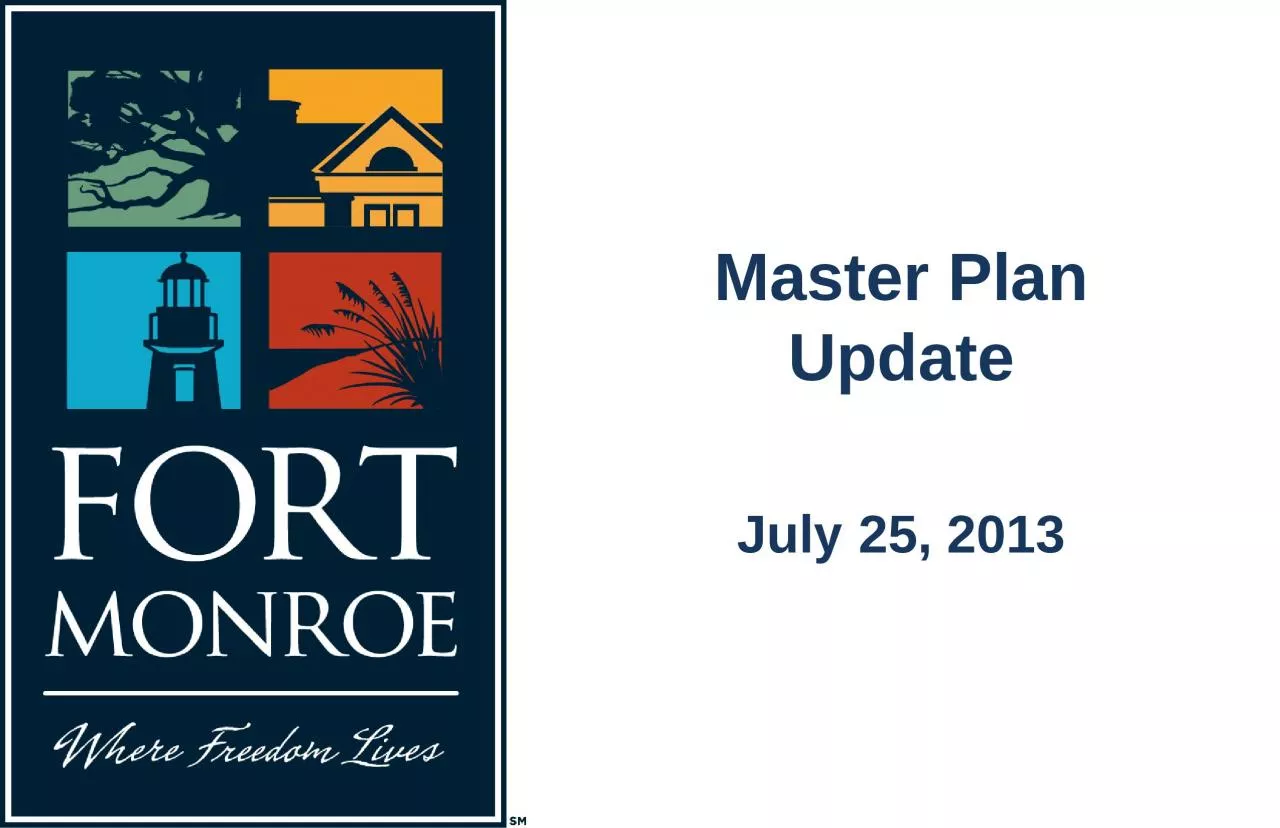 PPT-Master Plan Update July 25, 2013