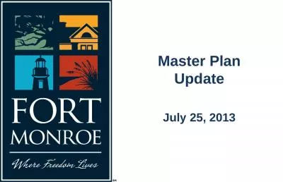 Master Plan Update July 25, 2013