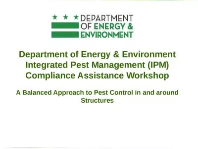 Department of Energy & Environment