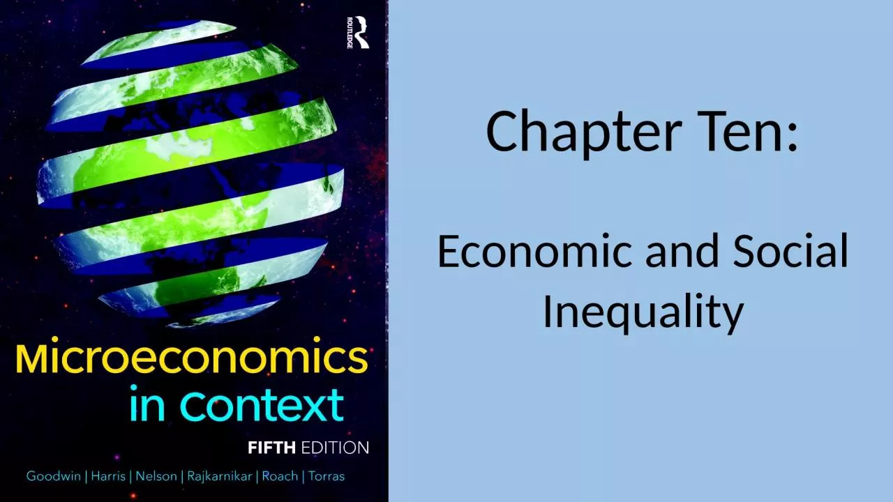 PPT-Chapter Ten: Economic and Social Inequality