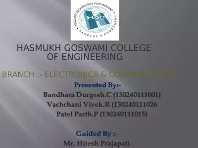 HASMUKH  GOSWAMI COLLEGE