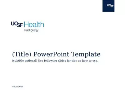 (Title) PowerPoint Template