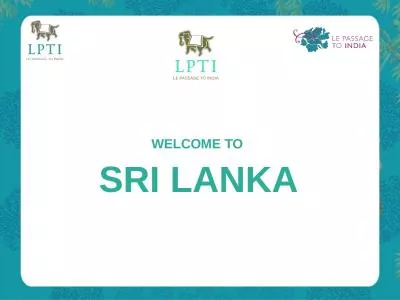 WELCOME TO SRI LANKA Population