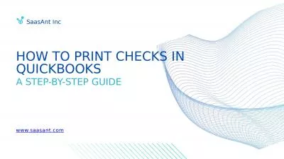 How to Print Checks in QuickBooks: A Step-by-Step Guide