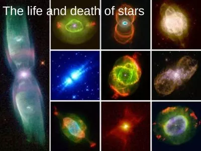 The life and death of stars