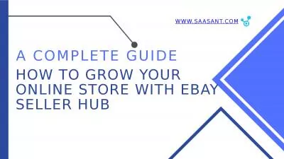 How to Grow Your Online Store with eBay Seller Hub: A Complete Guide