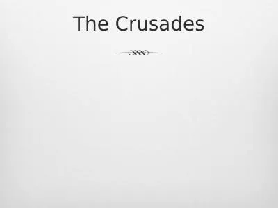 The Crusades Pope Urban II