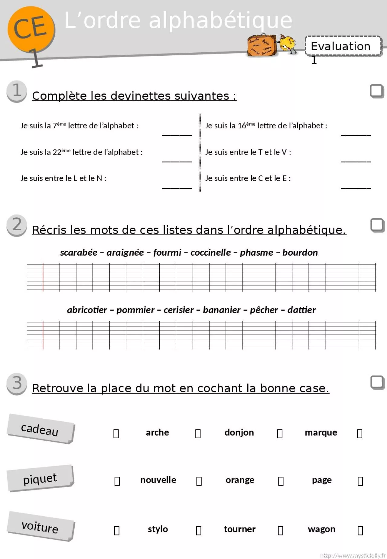 PPT-L’ordre alphabétique 1