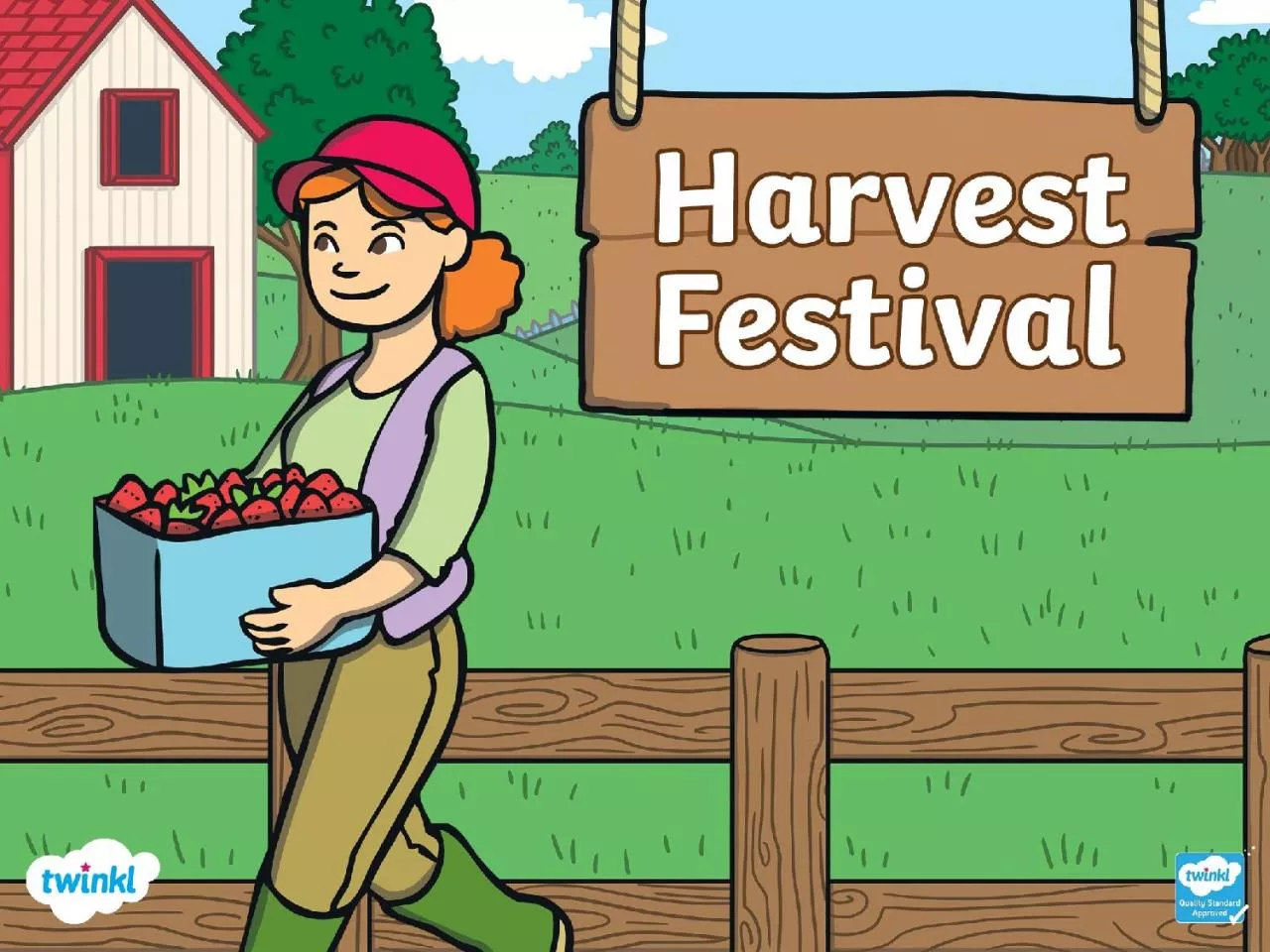 PPT-In Britain, harvest festivals are often