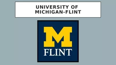 University  Of   Michigan-Flint