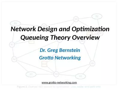 Network Design and Optimization