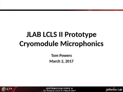 JLAB LCLS II Prototype Cryomodule Microphonics